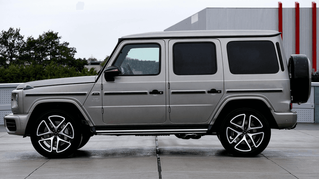 Vehicle with professionally installed window tint showing privacy and UV protection