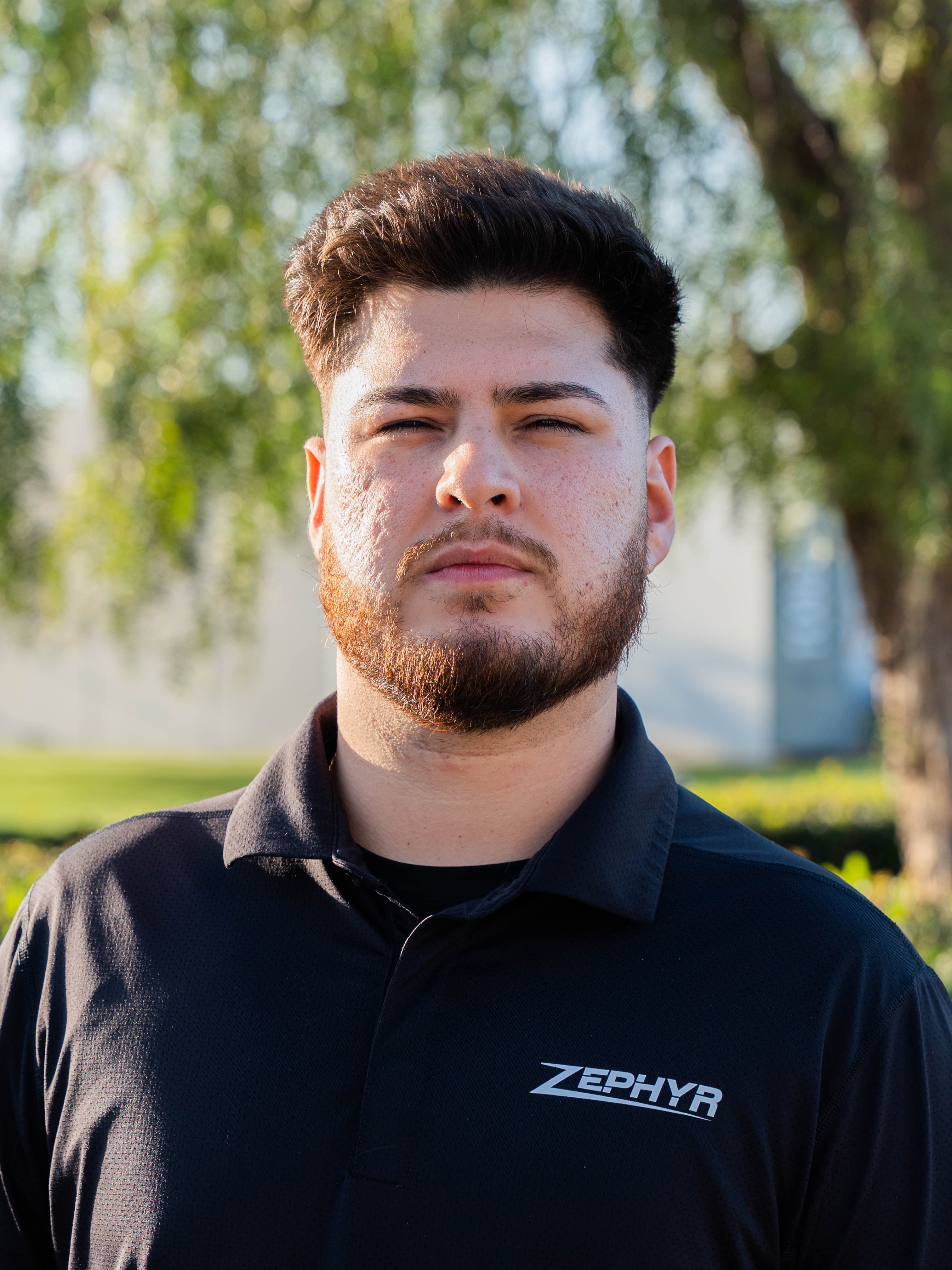 Team member Felix Gomez